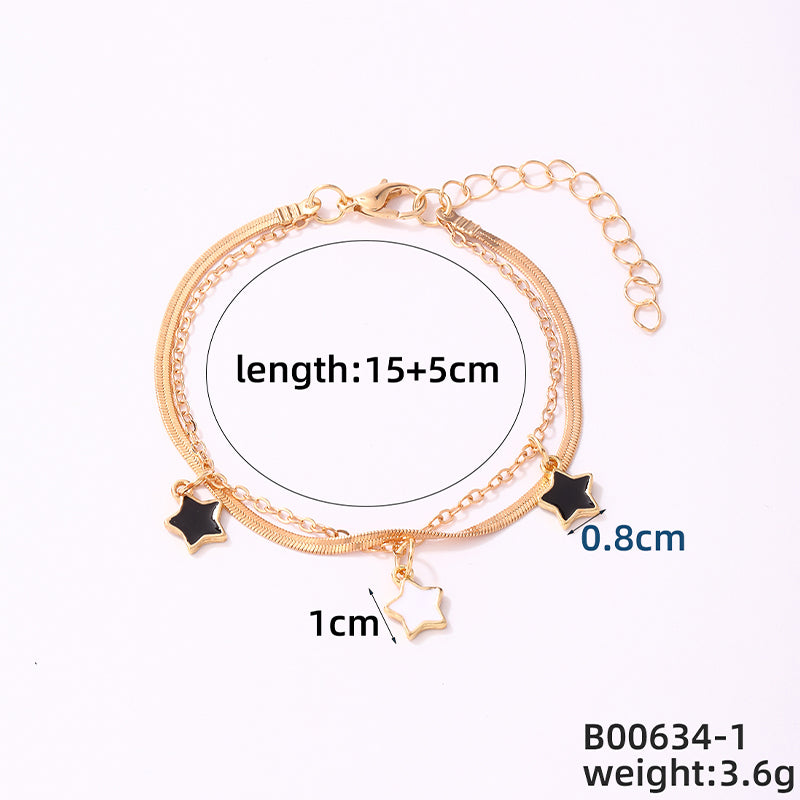 Classic Style Waterproof Non Tarnish 304 Stainless Steel Bracelet